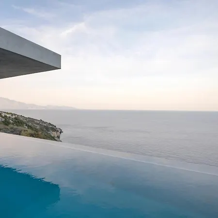 Stunning 180° Sea View Designer For Two Villa Koríthion